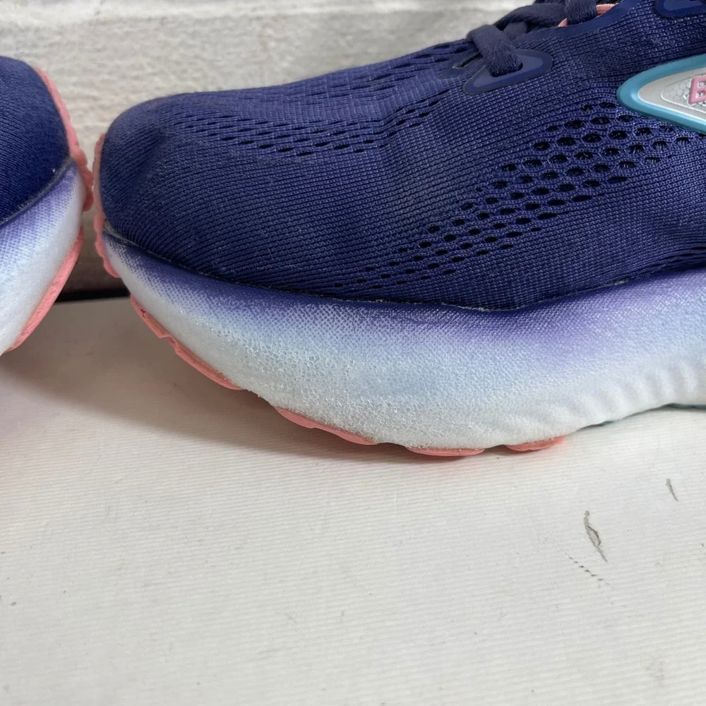 Brooks Glycerin 22 1204342E429 Blue Running Shoes‎ Sneaker Women 9 Extra Wide EE